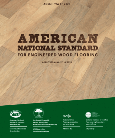 American National Standard for Engineered Wood Flooring (ANSI/HPVA EF 2020)